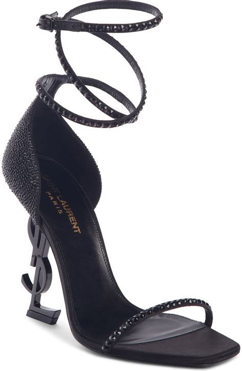 ysl butterfly heels|ysl sandals for women.